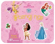 Rzepki-przyczepki. 27 elementów. Poznaj nas. Disney Księżniczka