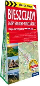 Bieszczady i Góry Sanocko-Turczańskie mapa turystyczna 1: 65 000 foliowana 2026