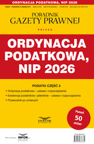 Ordynacja podatkowa, NIP 2026