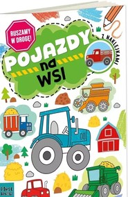 Kolorowanka a4 ruszamy w drogę - pojazdy na wsi