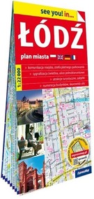See you! in... Łódź 1:22 000 plan miasta