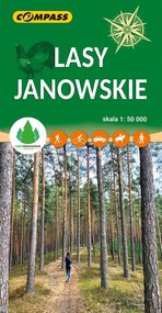 Mapa - Lasy Janowskie