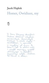 Homer, Owidiusz, my