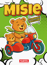 Misie. Kolorowanka komiksowa z naklejkami