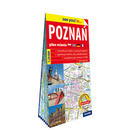 Poznań papierowy plan miasta 1:20 000