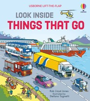 Look Inside Things That Go wer. angielska
