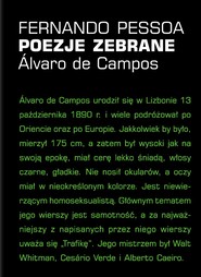 Poezje zebrane. Alvaro de Campos wyd. 2