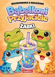 Kolorowanka z naklejkami Bąbelkowi przyjaciele Żabki