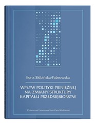 Wpływ polityki pieniężnej na zmiany struktury...