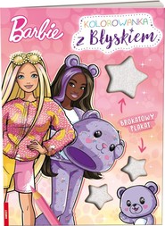 Barbie. Kolorowanka z błyskiem