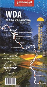 Mapa kajakowa - WDA 1:65 000