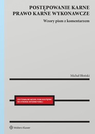 Postępowanie karne i prawo karne wykonawcze