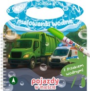 Pojazdy w mieście. Zadanka & malowanki wodne