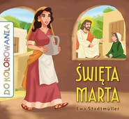 Św. Marta - kolorowanka