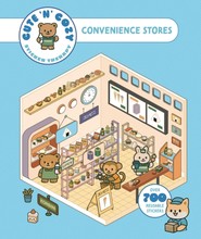 Cute 'n' Cozy Sticker Therapy. Convenience Stores
