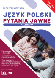 Język Polski Pytania Jawne Vademecum matura 2027