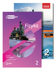 PAKIET Fizyka. Eduset i podręcznik. Liceum i technikum. Klasa 2. Zakres podstawowy. Zestaw dla ucznia