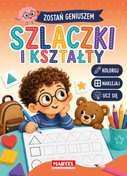 Szlaczki i kształty z naklejkami. Zostań geniuszem