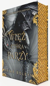 Więź, która parzy. Akademia Krwawych Skrzydeł. Tom 2 (ilustrowane brzegi)