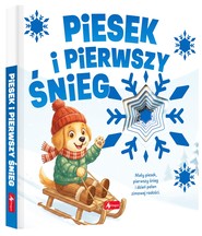 Piesek i pierwszy śnieg. Poznawanie świata