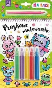 Piaskowe malowanki. Na łące