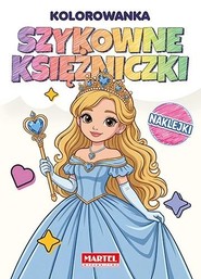 Tęczowa kolorowanka Szykowne księżniczki