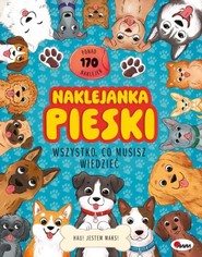Pieski. Naklejanka