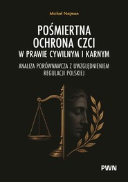 Pośmiertna ochrona czci w prawie cywilnym i karnym. Analiza porównawcza z uwzględnieniem regulacji polskiej