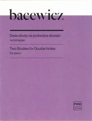 Dwie etiudy na podwójne dźwięki na fortepian