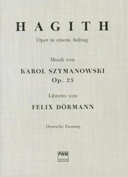 Hagith Oper in einem Aufzug, Deutsche Fassung