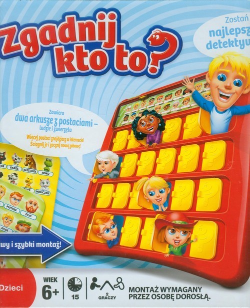 okładka Zgadnij kto to Zostań najlepszym detektywem! książka