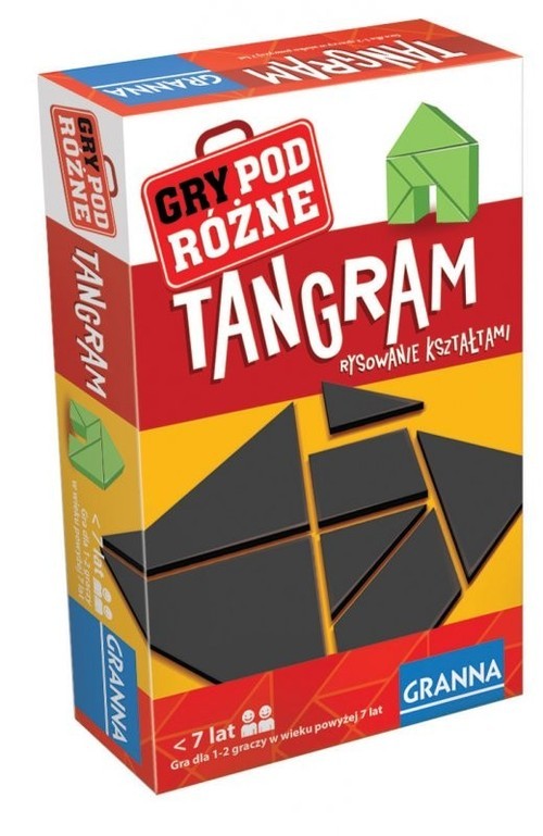 okładka Tangram Rysowanie kształtami książka