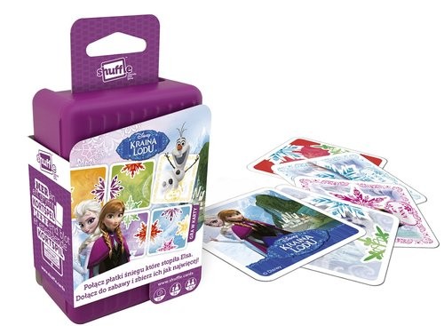 okładka Shuffle Kraina Lodu książka