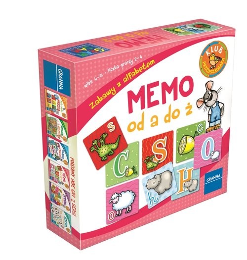 okładka Memo Od A do Ż książka