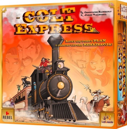 okładka Colt Express edycja polska książka | Christophe Raimbault