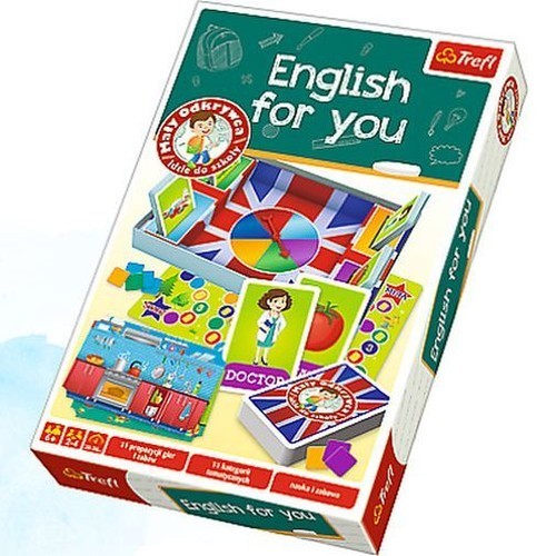 okładka Mały Odkrywca idzie do szkoły English for you książka