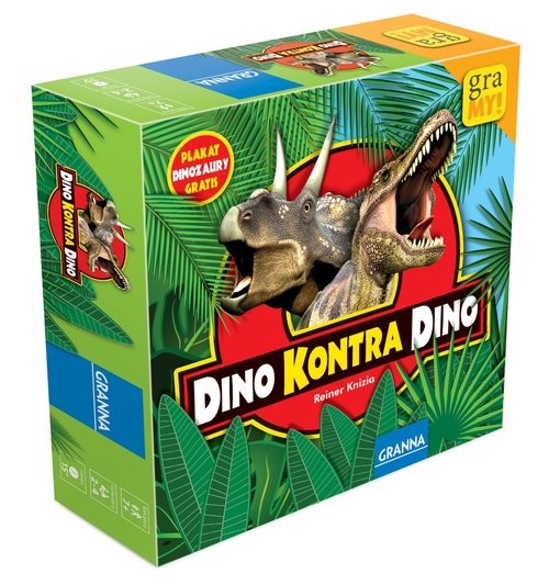 okładka Dino kontra dino książka | Reiner Knizia