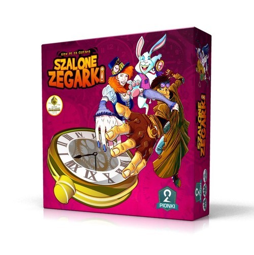 okładka Szalone zegarki książka