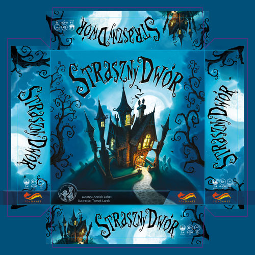 okładka Straszny Dwór książka | Annick Lobet