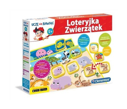 okładka Loteryjka zwierzątek książka