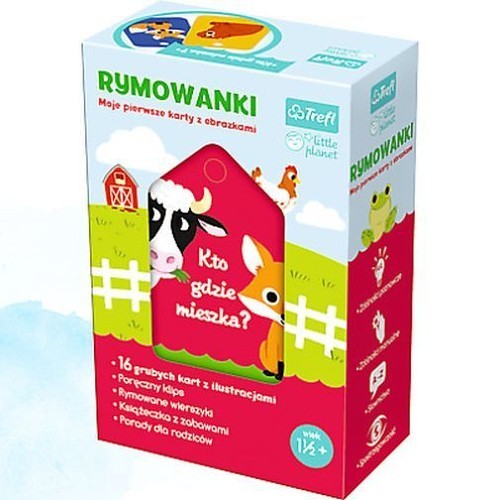 okładka Rymowanki Kto gdzie mieszka Little Planet książka