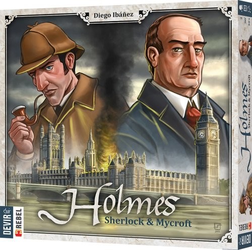 okładka Holmes Sherlock & Mycroft książka | Diego Ibanez
