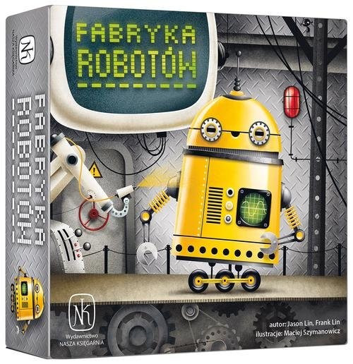 okładka Fabryka robotów książka | Jason Lin, Frank Lin