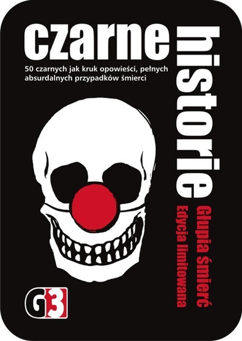 okładka Czarne historie - Głupia śmierć książka