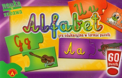 okładka Alfabet puzzle książka