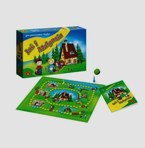 okładka Jaś i Małgosia + książeczka książka