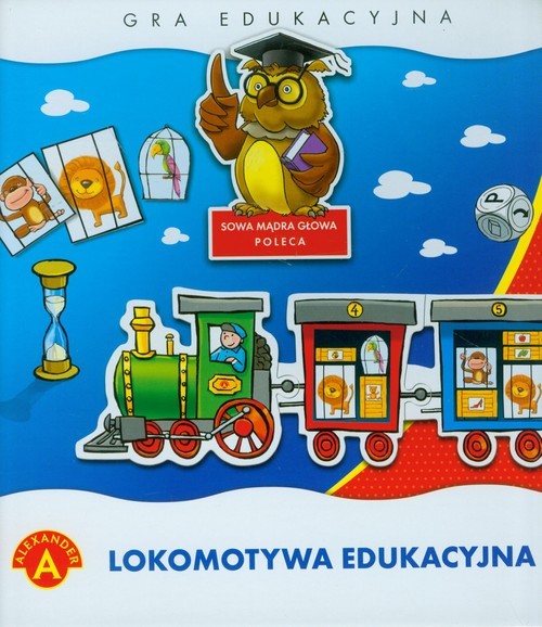 okładka Lokomotywa edukacyjna książka
