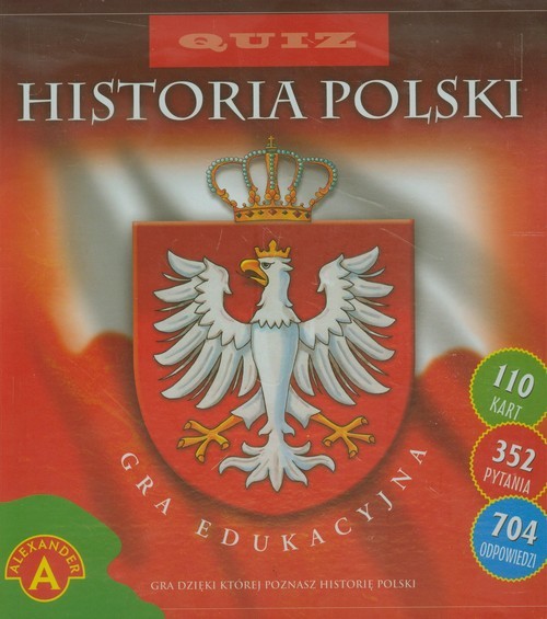 okładka Quiz Historia Polski gra edukacyjna książka