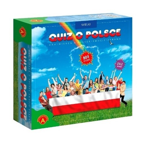 okładka Wielki quiz o Polsce książka