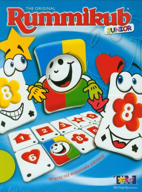 okładka Rummikub Junior książka